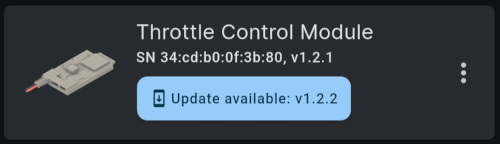 Firmware Update Available